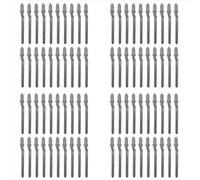 Juego de 80 hojas de sierra caladora de calar con vástago en T T119BO de 12 dientes por pulgada para cortes de precisión en madera.