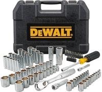 Juego de 84 piezas DeWalt con trinquete de 1/4" y 3/8" DWMT81531-1