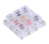 Juego de 9 comprobadores mecánicos de Teclas para interruptores Cherry MX