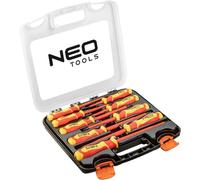 Juego de 9 destornilladores aislados NEO TOOLS 04-142 1000V especial electricista