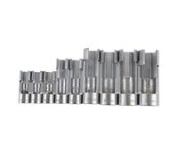 Juego de 9 enchufes para línea de, 3/8 pulgadas, 1/2 pulgadas, llave de tubo para línea de con inyector de acero CRV para reparación de automóviles, mantenimiento automotriz,