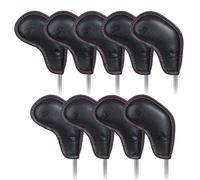 Juego de 9 fundas de hierro negro con cierre magnético, juego de 4, 5, 6, 7, 8, 9 A, S P