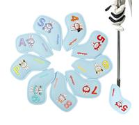Juego de 9 fundas para palos de golf, diseño de conejo de Pascua, para hombres, mujeres, madres, padres, abuelos, golfistas y al aire libre
