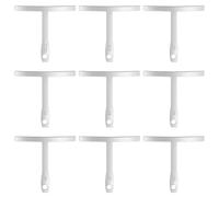 Juego de 9 Galgas de Radio para Guitarra y Bajo, Medidor de Precisión de Radios de Diapasón 7.25" a 20", Herramienta Profesional para Luthier para Ajuste de Alma y Puente