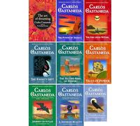 Juego de 9 libros de Carlos Castaneda: Las enseñanzas de Don Juan, Una realidad separada, Viaje a Ixtlán, Cuentos de poder, El segundo anillo de poder, El regalo del águila, 7. El fuego desde dentro