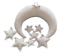 Juego de 9 piezas de accesorios de fotografía para posar bebé + kit de estrellas para fotos de bebé, almohada para posar bebé + kit de estrellas
