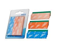 Juego de 9 piezas de papel de lija de carburos de silicio para pulir y moler de precisión 400 600 800 1000 1200 1500 2000 mallas