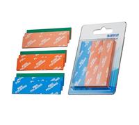 Juego de 9 piezas de papel de lija de carburos de silicio para pulir y moler de precisión 400 600 800 1000 1200 1500 2000 mallas