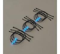 Juego de 9 pulseras luminosas en con forma de sol, luna y estrella, regalos para festivales, regalos familiares, pulseras del diseño