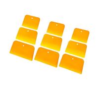 Juego de 9 raspadores profesionales de 4/5/6 pulgadas, diseño de bordes flexibles para masilla de vidrio