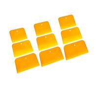 Juego de 9 raspadores profesionales para carrocería de automóvil, esparcidores de relleno de 4/5/6 pulgadas, bordes flexibles, materiales de polipropileno