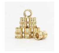 Juego de 90-1030 tuercas moleteadas de latón termofusible for inyección de doble sarga, moldeo por calor, for impresora 3D M2, M2.5, M3, M4, M5 y M6.(M3 M4 (170PCS))