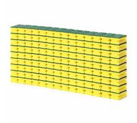 Juego de 90 estropajos para ollas, sartenes y superficies de acero inoxidable, 95 x 69 x 42 mm