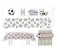 Juego de 91 platos para Fiesta de Fútbol, Decoración de Fiesta de Cumpleaños de Fútbol, Plato de Fiesta de Fútbol, Platos de Papel, Servilletas, Decoración de Fiesta de Fútbol, Decoración