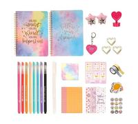 Juego de 98 Diarios para niñas, de Manualidades Creativa, Pegatinas Divertidas, páginas Lindas, Herramientas Coloridas, Ideas de Diario, Arte de Scrapbook, creación de Diario para niños a Partir
