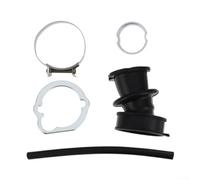 Juego de abrazadera y enchufe de colector de admisión para motosierra 034 036 MS340 MS360, reemplaza 11251412200, kit completo de conectores de carburador con manguera de pulso, plástico y montaje