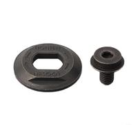 Juego de abrazadera y pernos de hoja de brida exterior, construcción de acero de aleación, pieza de repuesto compatible con sierras circulares DCS391, DCS367, DCS565