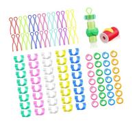 Juego de abrazaderas de carrete de hilo antideslizantes, organizador de bobinas para costura, suministros de manualidades, hilo antideslizante