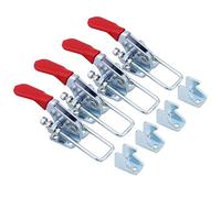 Juego de abrazaderas de palanca tipo pestillo GH-40323 Herramienta de mano Herramienta de liberación rápida, 163kg / 360lbs Metal Capacidad de retención horizontal, Paquete de 4