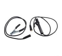 Juego de abrazaderas de tierra de soldadura de 200 A con cable de 1,5 m para máquinas MIG TIG, clip de tierra de latón resistente DIN10-25 grado industrial
