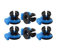 Juego de abrazaderas de tubo para 20 piezas con material ABS, compatible con filamento de 1,75 mm y tubo de 4 mm, azul + negro