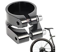 Juego de abrazaderas para tija de sillín de bicicleta, cuello de liberación rápida de alto rendimiento, abrazaderas de aluminio para tubo de asiento de 28,6 mm y 31,8 mm, clip ajustable para sillín de