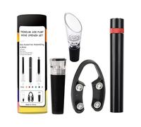 Juego de abrebotellas - Herramienta de aleación de aluminio con 4 piezas y a presión de aire, de bar para camareros | para adultos, cerveza, fiesta de Navidad, Halloween, cocina, casa y