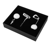 Juego de abridor de botellas de golf, Cerveza en forma de golf Abridor de corcho de vino Herramienta de cocina abridor de botellas de aleación de zinc con tapón de botella de vino