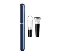 Juego de abridor de botellas de vino manual que incluye sello de conservación y vertedor Enfoque presurizado avanzado para fácil extracción del corcho Abridor de vino portátil
