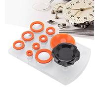 Juego de Abridor de Caja Trasera de Succión de Reloj, Herramienta de Reparación de Removedor de Cubierta Trasera de Reloj, Removedor de Cubierta de Reloj de Silicona sin Marcas para(Naranja)