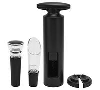 Juego de abridores de botellas de vino manuales, sacacorchos en forma de T con cortador de papel de aluminio de ABS, abridor de vino portátil de mano para uso en el hogar, la cocin