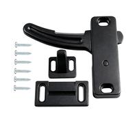 - Juego de accesorios - Componentes de reparación de discos versátiles, par de manijas de puerta duraderas e izquierdas, estructura de kit de cerradura fuerte, ajuste universal, agarre estable, austa