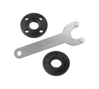 Juego de accesorios de amoladora angular de 100 mm, placa hexagonal de liberación rápida, 3 piezas para cambio rápido de disco, molienda, pulido, corte, compatible con amoladoras de 4 agujeros DIY Pro