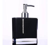 Juego de Accesorios de Baño de Estilo Lujoso, 5 uds., Color Negro, con Botella de Emulsión, Taza para Hacer Gárgaras, Soporte para Cepillo de Dientes para Baño Principal o