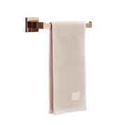 Juego de Accesorios de baño de Oro Rosa Gancho para Bata de Acero Inoxidable Barra para Toallas Portarrollos de Papel higiénico Anillo para Toallas Accesorios de baño, Oro Rosa Pulido C, como se mues