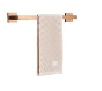 Juego de Accesorios de baño de Oro Rosa Gancho para Bata de Acero Inoxidable Barra para Toallas Portarrollos de Papel higiénico Anillo para Toallas Accesorios de baño, Oro Rosa Cepillado B, como se m