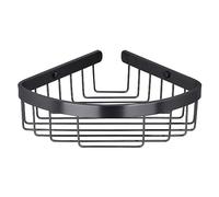 Juego de Accesorios de baño Toalla Gris Bronce Toalla Ganchos Dobles Colgador de Papel Inodoro Cepillado Titular Almacenamiento Estante de Esquina Accesorios, Estante de Esquina