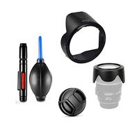 Juego de Accesorios de cámara para cámara Nikon D3500 D3400 D3300 con Nikon AF-P DX NIKKOR 18-55mm f/3.5-5.6G VR Lente Incluyendo HB-N106 Parasol Reversible, Tapa de Lente, Pluma de Limpieza, Bomba