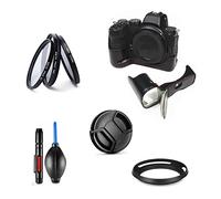 Juego de Accesorios de cámara para cámara Nikon Z5 con Lente de 24-50 mm, Incluye Funda Base de Cubierta de Cuerpo Negro, filtros UV CPL ND4, capó, Tapa de Lente, Pluma de Limpieza, Bomba