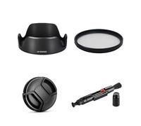 Juego de accesorios de cámara para Canon RF 28 mm f/2.8 STM lente con Canon EOS R7 R8 cámara incluyendo EW-55 flor parasol de repuesto, filtro UV MC, tapa de lente, bolígrafo de limpieza