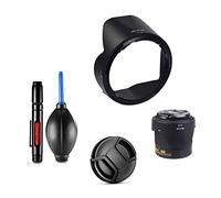 Juego de Accesorios de cámara para Nikon D3500 D3400 con Nikon AF-P DX NIKKOR 18-55mm f/3.5-5.6G VR Lente Incluyendo HBN106 Reversible Parasol de Lente, Tapa de Lente, Pluma de Limpieza, Bomba
