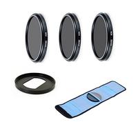 Juego de Accesorios de Cámara para Sony RX100 Series (VII, VI, V, IV, III, II, VA) - Incluye Filtros ND2 ND4 ND8, Anillo Adaptador y Bolsa de Filtro Negro