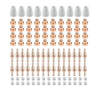 Juego de accesorios de corte por plasma de 85 piezas para PT-31 LG-40 CUT-40, consumibles electrodos boquillas para antorchas de corte de 40 A, grosor de corte máx. 12 mm