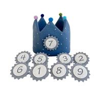 Juego de accesorios de fotografía para niños con números, accesorios para fotos de cumpleaños para niños, decoración de habitación de bebé