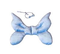 Juego de accesorios de fotografía para recién nacidos y niñas con forma de mariposa para posar almohada con diadema para recién nacidos