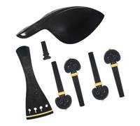 Juego de Accesorios de Madera para Violín 4/4-3/4, 1 Set