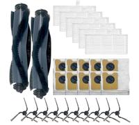 Juego de accesorios de repuesto para robot aspirador eufy C10 13/28 componentes para una limpieza eficaz (B)