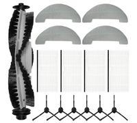 Juego de accesorios de repuesto para robot aspirador XIEBro HR101 con filtro de cepillo, kit de fregona con cepillos laterales y filtros