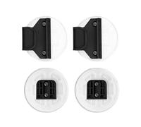 Juego de accesorios de repuesto para valla de bebé, tornillos de gancho de fijación para proteger escaleras y puertas, barrera de puerta