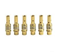 Juego de accesorios de soldadura, difusor de soporte de punta de 6 piezas para modelos de antorcha 15AK MB15 que soportan procesos de soldadura MIG y MAG